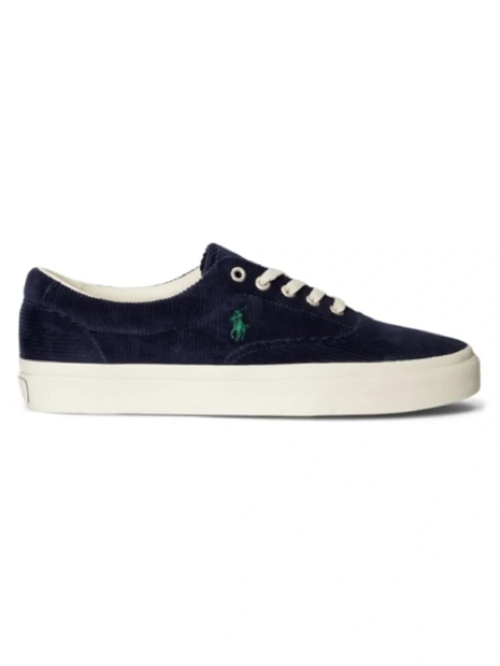 Polo Ralph Lauren Keaton Corduroy Sneakers In Hunter Navy Pony Sz 12 Mens